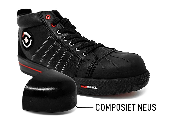 Redbrick Onyx Sneaker Hoog S3 + KN 3 / 6