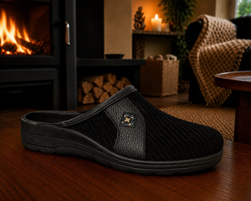 Blenzo 7864 / 2109-1 Corduroy Muil zwart (6) 2 / 2