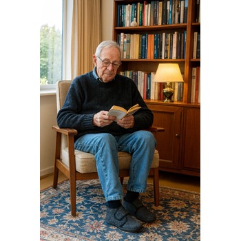 Neles Pantoffel Klitband Scheerwol gevoerd 205L (WEEKAANBIEDING!) 3 / 4