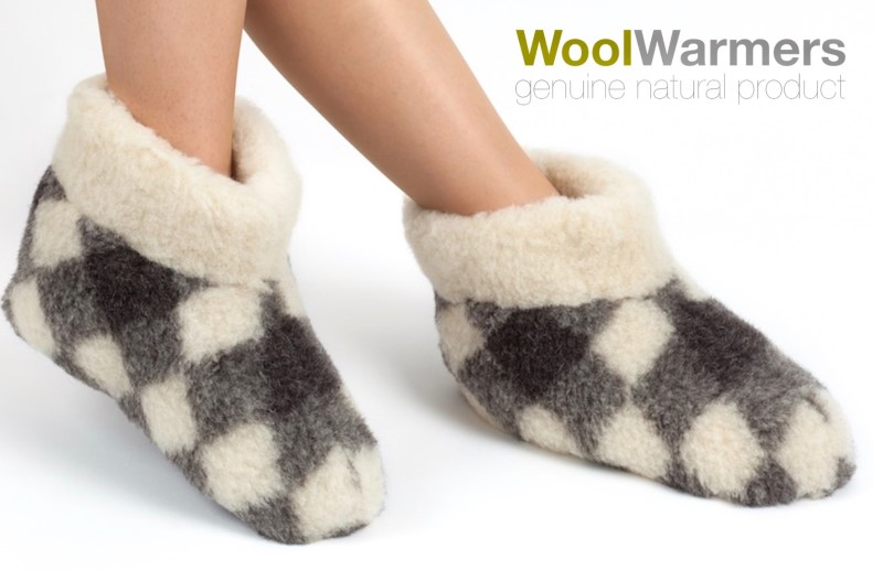 WoolWarmers Wollen Slof Dolly 9174 2 / 6