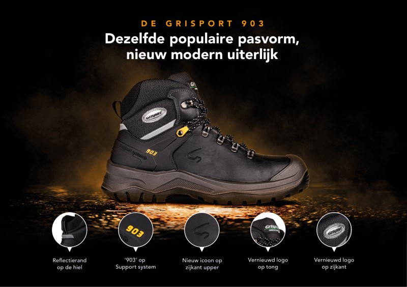 Grisport Safety 903 L | 803 L 33148  S3 Zwart (APRILAANBIEDING) 5 / 6