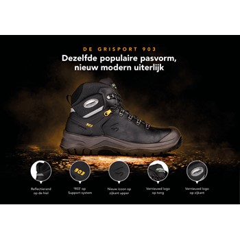 Grisport Safety 903 L | 803 L 33148  S3 Zwart (APRILAANBIEDING) 5 / 6