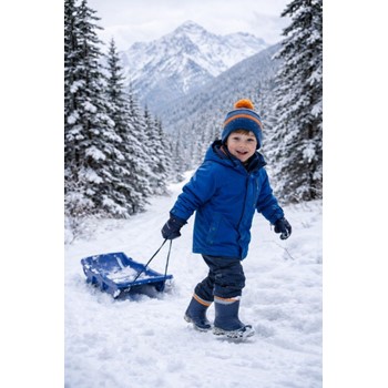 Spirale Gevoerde Laars Luc Blauw 14733 3 / 3