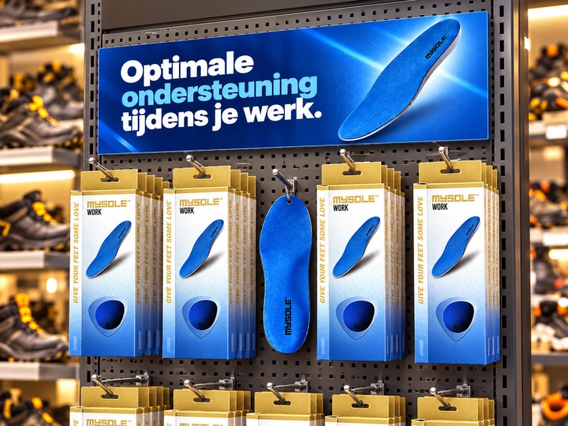 MySole Work Shockabsorption Inlegzool (WEEKAANBIEDING!) 6 / 6
