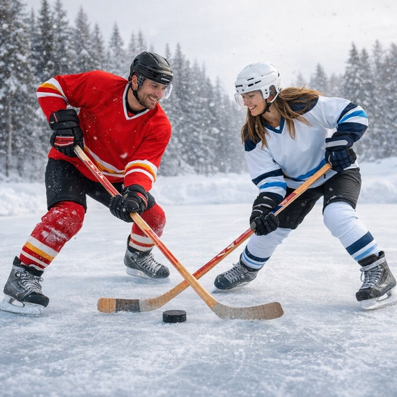 Zandstra Houten Hockeystick Lion 2 / 2