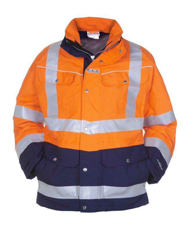 Hydrowear Simply No Sweat Hi-Vis Parka Frankfurt 3 / 4