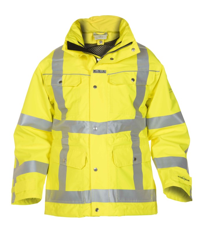 Hydrowear Simply No Sweat Hi-Vis Parka Franeker 3 / 4