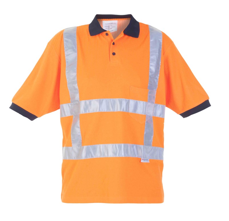 Hydrowear Hi-Vis Viloft Poloshirt Tuk 3 / 4