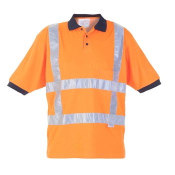 Hydrowear Hi-Vis Viloft Poloshirt Tuk 3 / 4