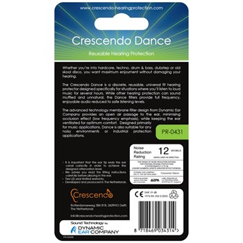 Import Crescendo Oordopjes Dance 20 PR-0431 2 / 6