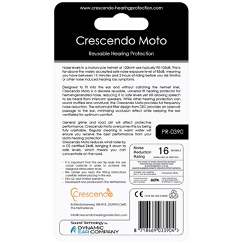 Import Crescendo Oordopjes Moto 25 PR-0390 2 / 6