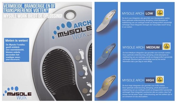 MySole Work Arch Footdisc 1020 5 / 5