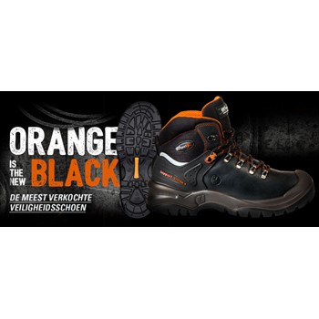 Grisport Safety 803 L / 33147  S3 Oranje/Zwart  3 / 5