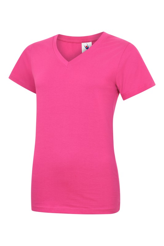 Uneek Dames Classic V-Hals T-Shirt UC319 4 / 5