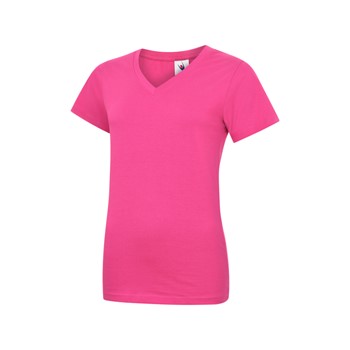 Uneek Dames Classic V-Hals T-Shirt UC319 4 / 5