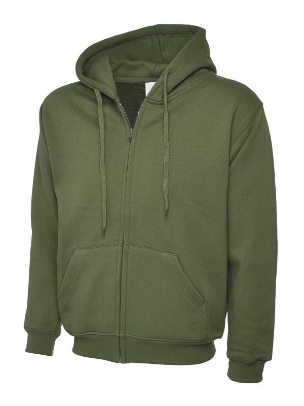 Uneek Classic Hooded Sweatshirt Met Rits UC504 3 / 5