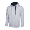 Uneek Contrast Hooded Sweatshirt UC507 2 / 6