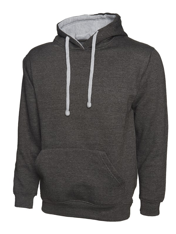 Uneek Contrast Hooded Sweatshirt UC507 5 / 6