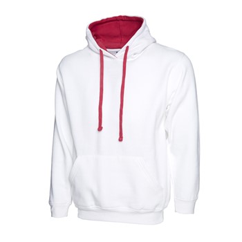 Uneek Contrast Hooded Sweatshirt UC507 6 / 6