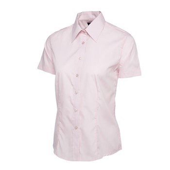 Uneek Dames Poplin Shirt Korte Mouw UC712 3 / 6