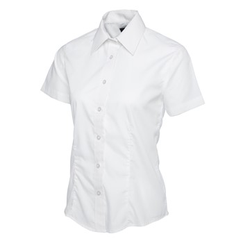 Uneek Dames Poplin Shirt Korte Mouw UC712 6 / 6