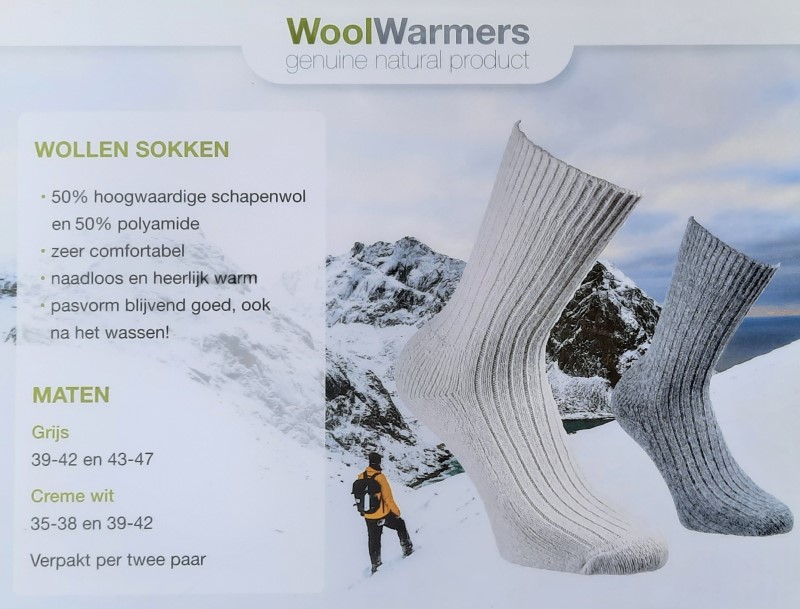 WoolWarmers Wollen Sokken Ramba 405 (2-pack) 5 / 5