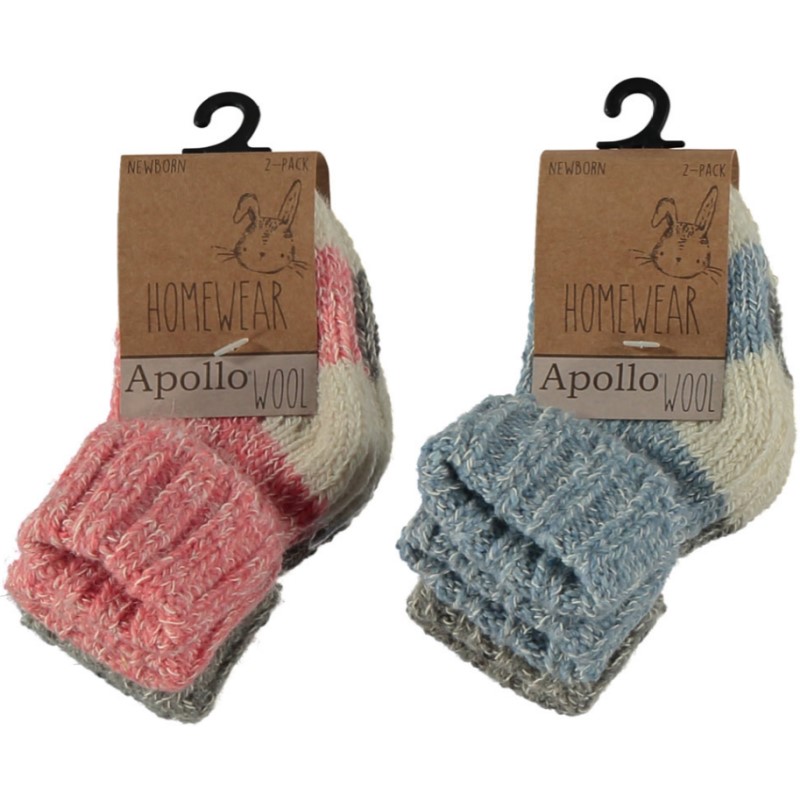 Apollo 000164355001 Baby Wollen Home Socks 1 / 3