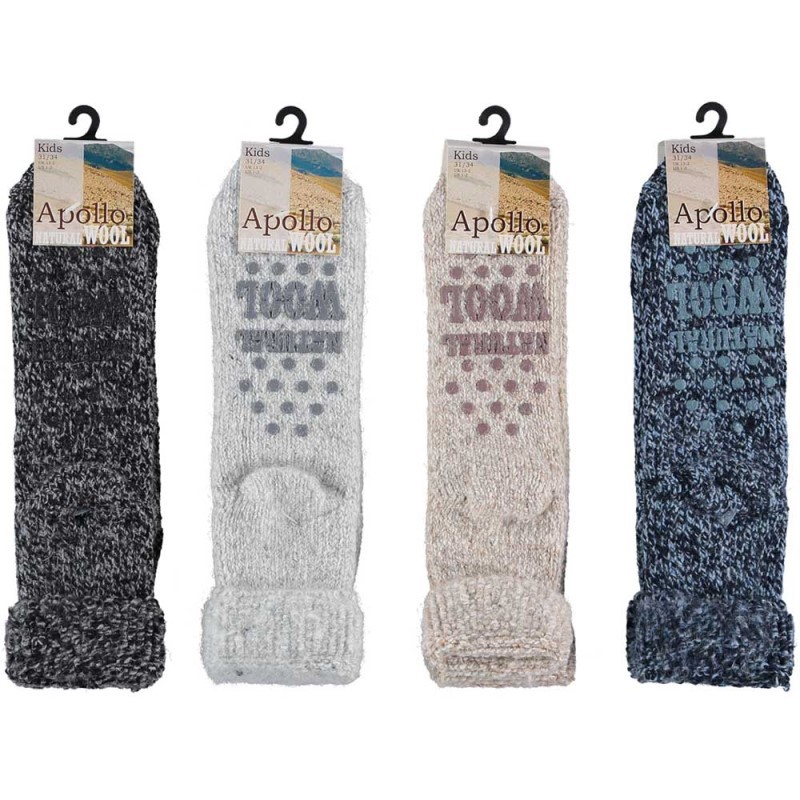 Apollo 000134356001 Kids Wollen Homesokken 5 / 5