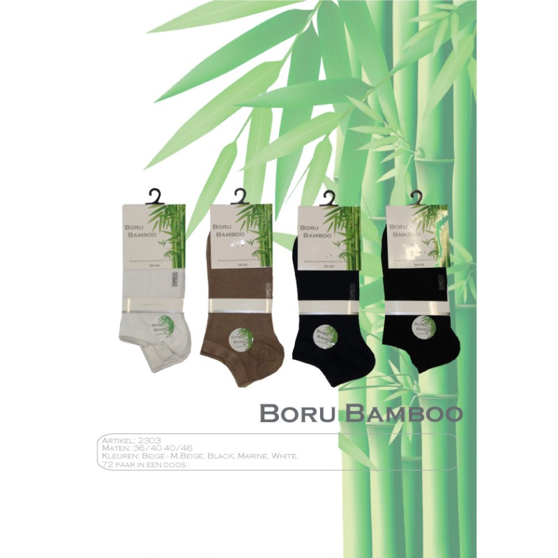Bamboo Sokken 2 pack Short 2303 1 / 5