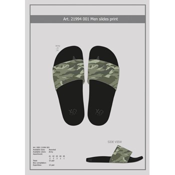 XQ Heren Sauna Slipper Printed 000121994001 3 / 5