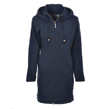 Pure Wool Vest lang Sharon WJK-1709 Marine 1 / 6