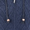 Pure Wool Vest lang Sharon WJK-1709 Marine 4 / 6
