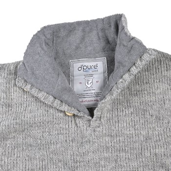 Pure Wool Trui Brian MNL-1701 Lichtgrijs 5 / 5