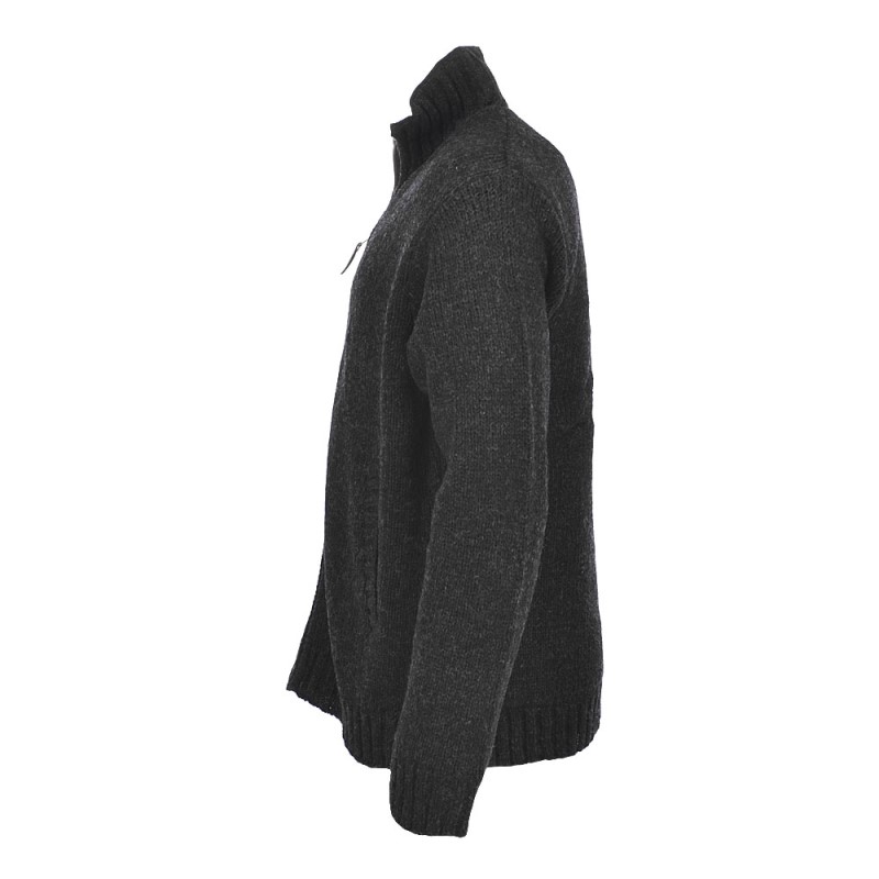 Pure Wool Herenvest Pascal MNL-1703 Antraciet 2 / 6