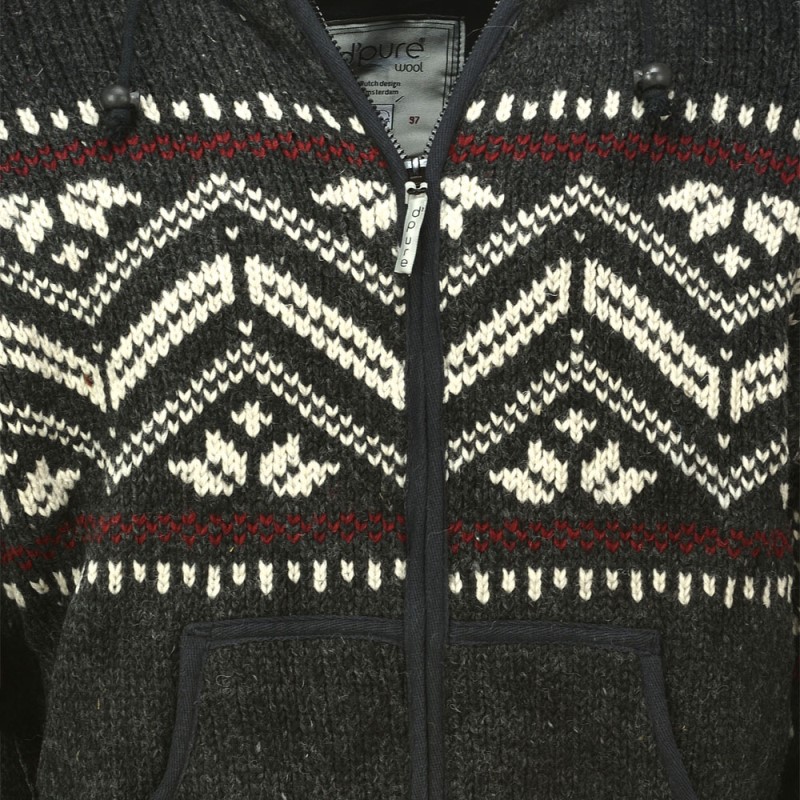 Pure Wool Vest Joost WJK-1314 Antraciet (Verbouwing) 2 / 6