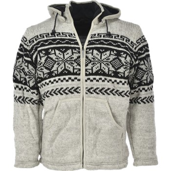 Pure Wool Vest Jan WJK-1301 Ecru 1 / 5