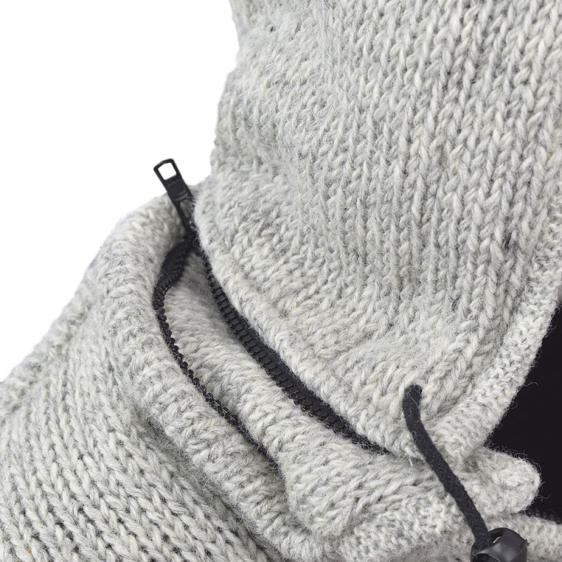 Pure Wool Vest Jan WJK-1301 Ecru 3 / 5