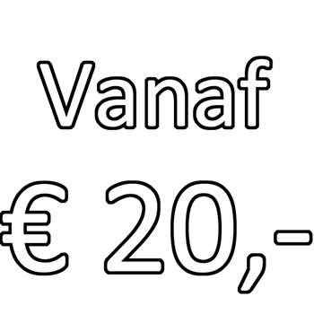 Handelingskosten vanaf € 20.- 1 / 1