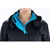 Deluxe Lange Regenjas Dames 43NL Zwart/Aqua  4 / 5