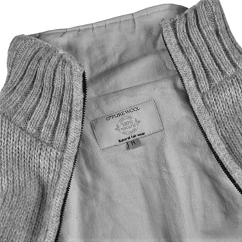 Pure Wool Herenvest Pascal MNL-1703 Lichtgrijs 5 / 6
