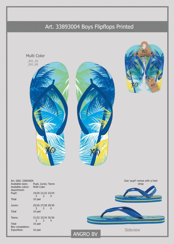 Jongens Teenslipper Palm 000133893004 3 / 6