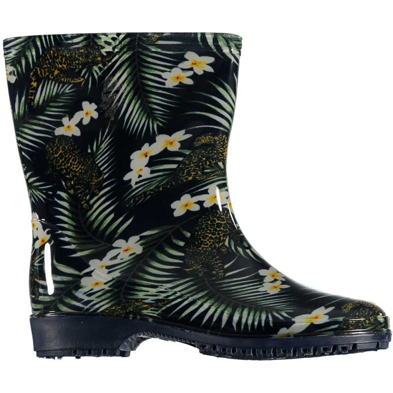 XQ Dames Regenlaars Half Hoog Panter 000123898035 - Bernard Roerdink