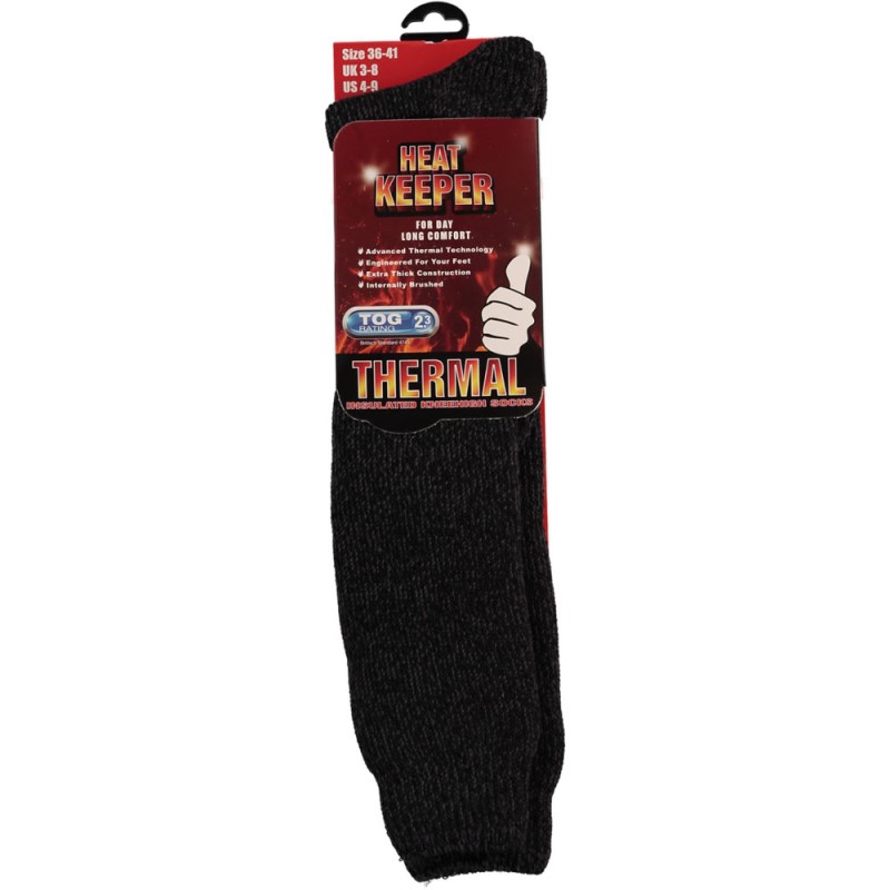 Heatkeeper Dames Thermo Knie sokken 000140312001 3 / 6