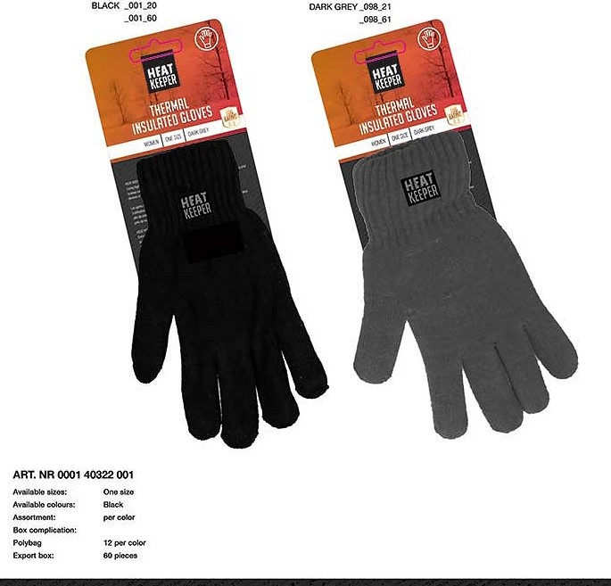 Heatkeeper Dames Handschoen Chenille 000140322001 5 / 6