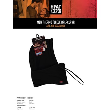 Heatkeeper M Thermo Fleece muts  000140338001 5 / 6