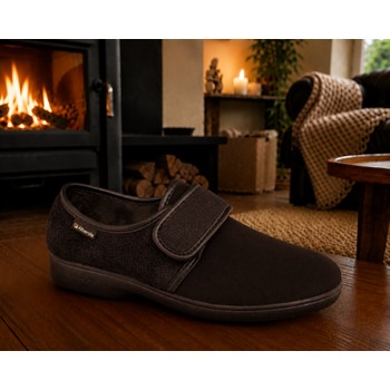 Alberola Stretch Pantoffel Met Klittenband T4142 2 / 2