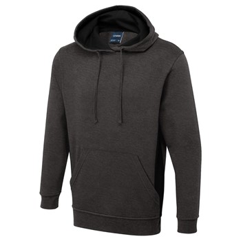 Uneek Two Tone Hooded Sweatshirt UC517 4 / 5