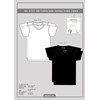 Bamboo T-shirts V-hals 2-pack 000161557000 1 / 4