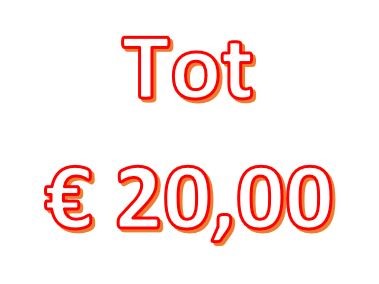 Handelingskosten tot € 20,- 1 / 1