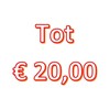 Handelingskosten tot € 20,- 1 / 1